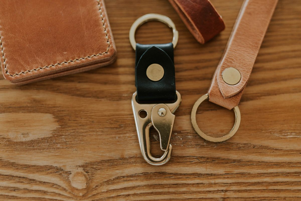Clipable Keychains Clip Keychain – Stansbury Leather